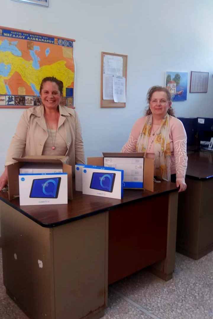Διανομή tablets στους μαθητές Λυκείων από τον Δήμο Δωρίδος