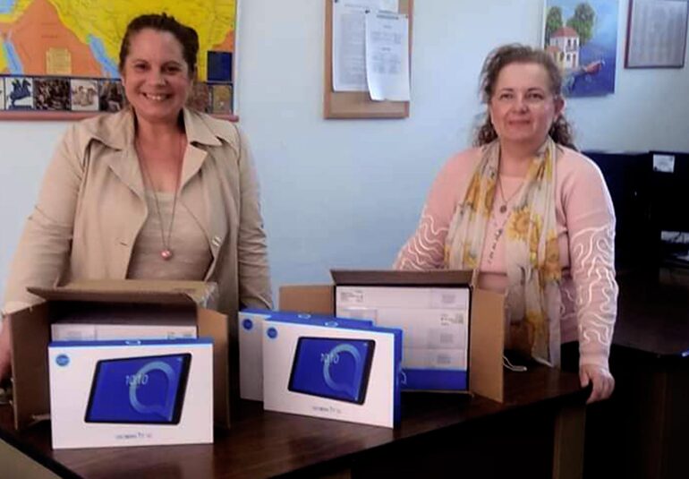 Διανομή tablets στους μαθητές Λυκείων από τον Δήμο Δωρίδος